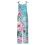 Macacão feminino boho floral em bambu modal com decote em V e costas nuas. 4