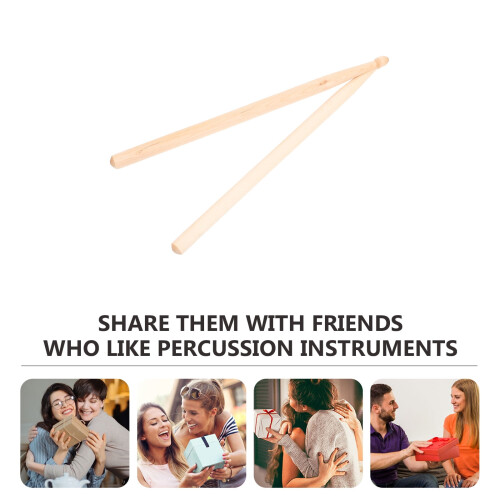 Children's Drumsticks Musical Instrument Accessory 2 Pairs 1
