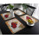 6 τεμάχια κόκκινα σουπλά κολοκύθας φορτηγού φθινοπώρου, βαμβάκι-λινό, 4