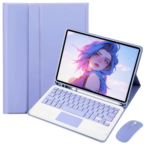 Λεπτή θήκη Smart Keyboard για iPad10 (10.9", 2022), αποσπώμενη, ενσωματωμένη επιφάνεια αφής και