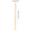 Children's Drumsticks Musical Instrument Accessory 2 Pairs 6