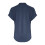 VERUGU Γυναικεία Μπλούζα με Κοντομάνικα, V-Neck, Βαμβακερά, Λινά Πουκάμισα, 4
