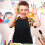 Grembiule per bambini con tasca 2 pezzi. Grembiule da chef per bambini per cucinare, preparare dolci e dipingere. 3