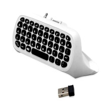 Teclado inalámbrico de chat de 2,4 GHz, entrada de texto mejorada para mandos de Xbox One/Slim/Elite.