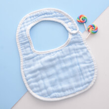 FAMTKT Baby Hagesmække Baby Bandana Savlehagesmække, Nyfødt Toddler Baby Mode Sød Ensfarvet Bomuldsgasvez Frenulum Hagesmæk Spyt Håndklæde