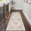 2x7 Beige Vintage Medaljongmatta 3