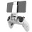 Controller di gioco Bluetooth silenzioso aggiornato - Funzione Turbo programmabile per Switch/iOS/Android/PC, gamepad wireless ergonomico con 5