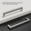 1Pack4Inch Βουρτσισμένο Νίκελ Ντουλάπι Ράβδοι από Ανοξείδωτο Ατσάλι για Συρτάρι, 2