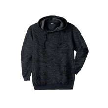 Sweat à capuche polaire grande taille pour homme KingSize