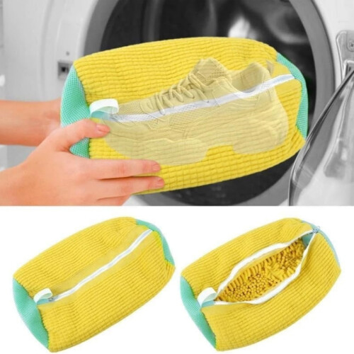 Waschbeutel für Schuhe 2 Stück Yellow