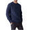 Herren Herbst Winter Pullover Lässige Mode Einfarbige Oberteile Langarm Rundhalspullover Baselayer Lässige Pullover Tops (Armeegrün, 2XL) 5