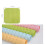 Antislip badmat van rubber (PVC) 48x48 cm roze 5