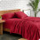 Ultra-Soft Microfiber Queen Sheet Set – 4-Piece, Deep 2