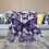 Purple Butterfly Flannel Throw Blanket 2