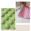 Antislip badmat van rubber (PVC) 48x48 cm roze 3
