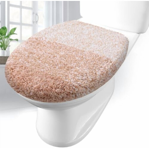 Mikrofaser-Toilettendeckelbezug mit Gummigriff