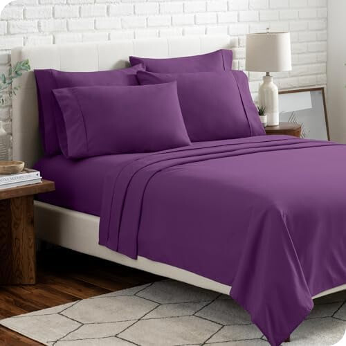 Σετ σεντόνια διπλού XL Deep Pocket Cooling Breathable 4 τεμαχίων 1