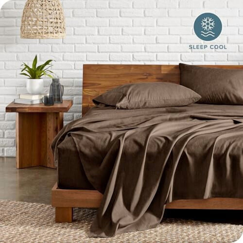 Σετ σεντονιών Twin XL – 1800 Ultra-Soft Microfiber, Διπλά Βουρτσισμένα, Βαθιές Τσέπες, 3 τεμάχια 1