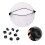 100 τεμάχια δίχτυα μαλλιών Αόρατα μαλακά ελαστικά δίχτυα μαλλιών για αόρατες 5