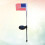 3-pack solcellslampor med amerikansk flagga 3