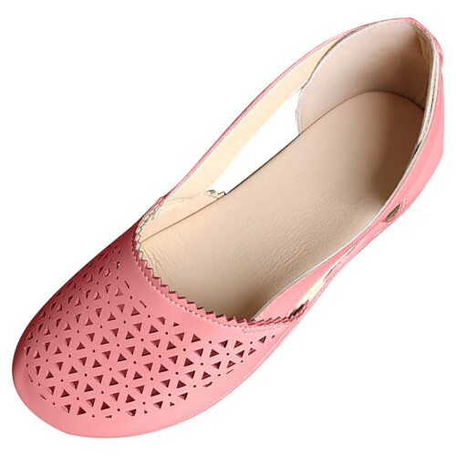 Γυναικεία καλοκαιρινά μοντέρνα casual σανδάλια casual flat μονόχρωμα παπούτσια με τρύπα
