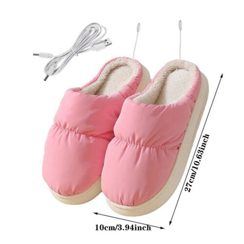 Heated Slippers USB Powered Warmth Comfort1Pair 2