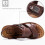 Men's Genuine Leather Classic Open Toe Sandals 8
