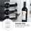 2Pcs Wine Racks Stackable Bottle Holder for Dining Table and Refrigerator 8