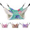 opvise Pet Sugar Glider Hamster Double-layer Hammock Hanging Squirrel Sleeping Bag Coffee 2