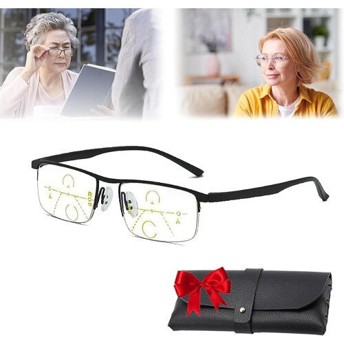Lilcher Intellireaders για Άνδρες & Γυναίκες – Προοδευτικά Πολυεστιακά Γυαλιά Ανάγνωσης με