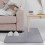 Tapis en polyester en forme de L pour coin de salle de bain 3