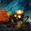 Halloween skelet handkaarslamp (5 stuks) 6