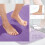Bademåtte med memory foam-skum, 64 x 43 cm, lavendel 3