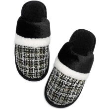 Pantoufles en mousse à mémoire de forme pour femmes, cadeaux chaleureux, pantoufles d'intérieur tendance, antidérapantes, en caoutchouc, pour