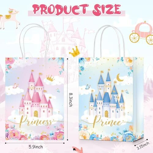 Τσάντες για πάρτι Princess & Prince – 24 τεμάχια 1