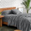 Σετ σεντονιών Luxury1800 Ultra-Soft Microfiber – Διπλά βουρτσισμένα, με βαθιές τσέπες, 4 τεμάχια, 2