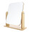 Espelho de maquiagem giratório Worgeous cáqui com suporte de vidro para uso doméstico, design elegante e compacto, 25 x 20 cm (10 x 8 polegadas). 6