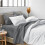 Σετ σεντονιών Luxury1800 Ultra-Soft Microfiber – Διπλά βουρτσισμένα, με βαθιές τσέπες, 4 τεμάχια, 6