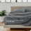 Σετ σεντονιών Luxury1800 Ultra-Soft Microfiber – Διπλά βουρτσισμένα, με βαθιές τσέπες, 4 τεμάχια, 4