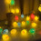 Yellow Chick LED String Lights 59 in 10-Lamp Battery 5