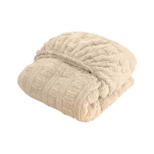 Fall/Winter Milk-Wool Figured Fitted Sheet Thickened Mattress Protector For Mattresses FullCoverage Thermal Bed Cover 1