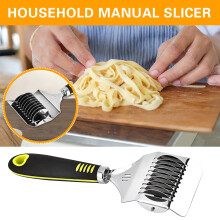 TUOBARR Household Manual Noodle Cutter, Noodle Press, Stainless Steel Noodle Cutter, Moldes For Making Noodles, Noodle Cutter