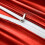 King-Satin-Bettwäscheset Luxe Rot-Orange 5-teilig 6