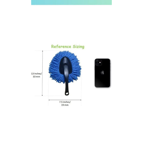 HK4 Mini Car Duster Soft Microfiber Brush Scratch MultiSurface Cleaning for Car Home Electronics 1