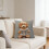 Polyester kussensloop met kattenmotief, 45x45 cm 4
