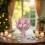 Buchet de trandafiri artificiali violet pentru decorarea casei, 1 buc. 5