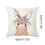 Housse de coussin décorative à motif lapin de Pâques pour canapé 3