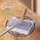 Automatic Cloth Changing Mini Mop Retractable Gripping Cleaner Flat Mops Rotating Head Push-Pull Handle Wet/Dry Use for Cleaning 6