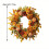 Fall Peony and Pumpkin Wreath 18 Inch 5