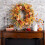 Fall Peony and Pumpkin Wreath 18 Inch 4